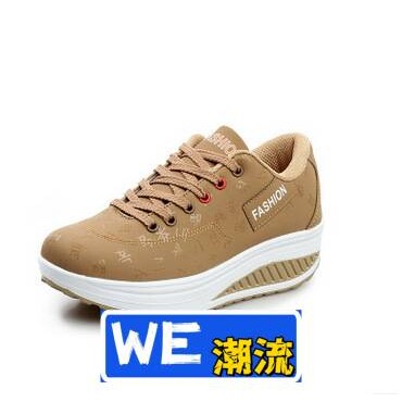 晋江运动鞋男款摇摇鞋新款松糕厚底摇摇鞋百搭休闲速卖通境外大码