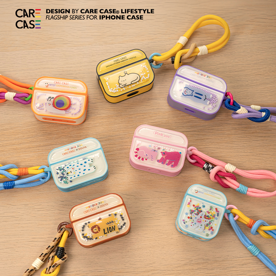 CARECASE泡泡珠耳机壳系列 可爱卡通大气简约 适用于 苹果AirPods Pro 一二三代