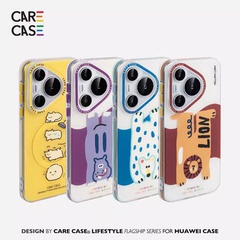 CARECASE 趴趴动物系列华为磁吸手机壳 磁吸支架 适用于华为Mate60Pro+ Pura70Pro+ 可爱