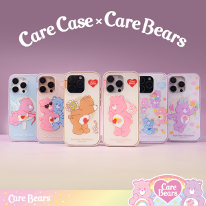 CARECASE X Care Bears联名 彩色磁吸手机壳 适用于苹果iPhone17ProMax/华为/三星 可爱童趣 支架组合