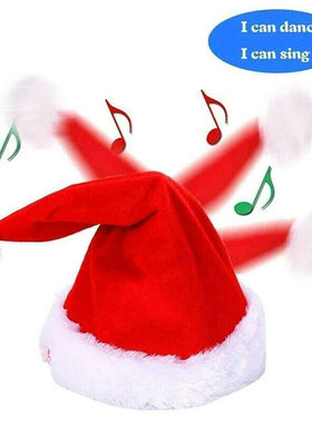 Christmas Dancing And Singing Hat Christmas Santa Hat Toys