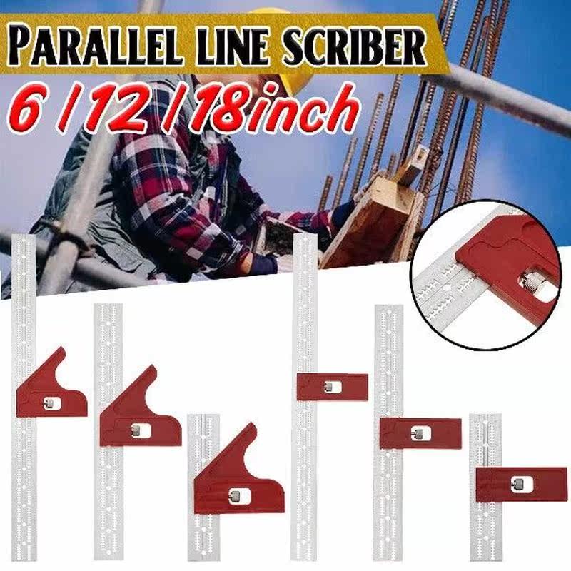 woodworking scribe 12/18inch right angle triangle ruler