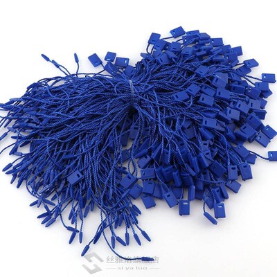 300Pcs Square Clothes Tag Rope 11 colors Cords Polyester Han