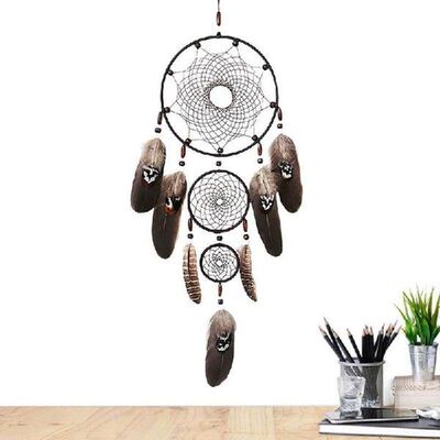Bohemian Dream Catcher Black Dream Catcher Wall Hangings