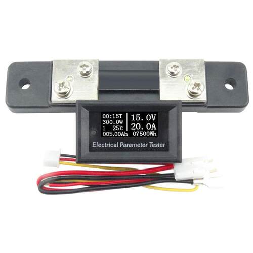 7in1 OLED Multimeter Ampere Capacity Power Energy Run Time M