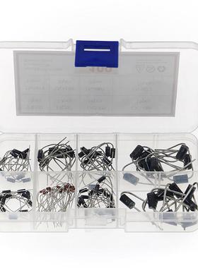 100Pcs Diodes Kit Rectifier Schottky 1N4007 1N4148 1N5817 1N