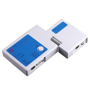 USB 4 - in - 1 LAN Network Cable Tester Meter RJ45 Telephone