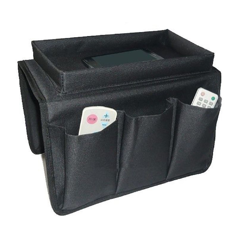 Sofa Armrest Storage Bag Sofa Armrest Organizer for Glasses