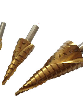 3pcs TriShank Hss Spiral Grooved Set 4-12mm 4-20mm 4-32mm St