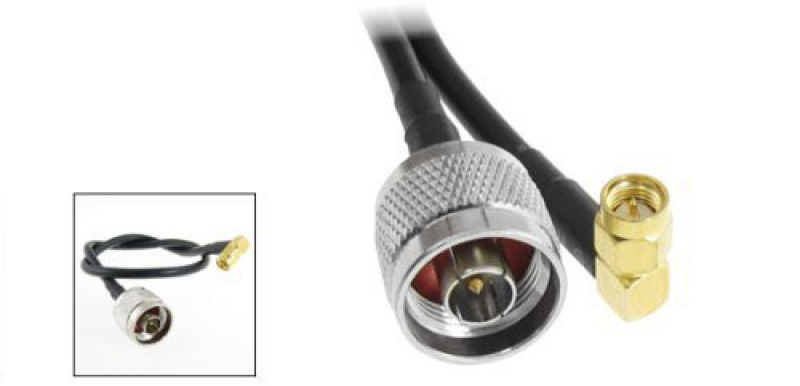N Male to SMA Male Coax Adapter RF Pigtail Cable
