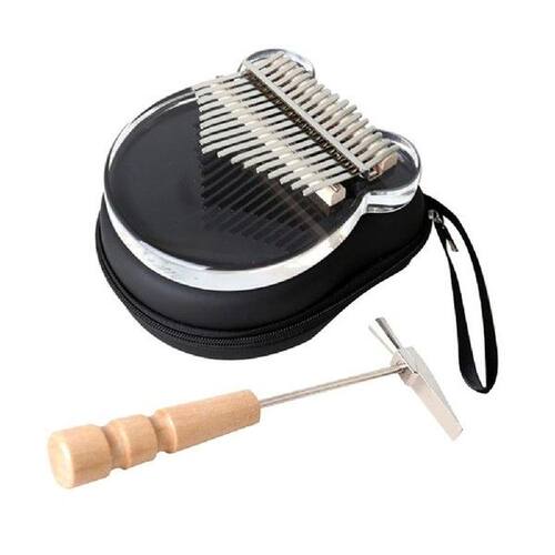 Kalimba Acrylic 17 Key Transparent Thumb Piano with Tuner