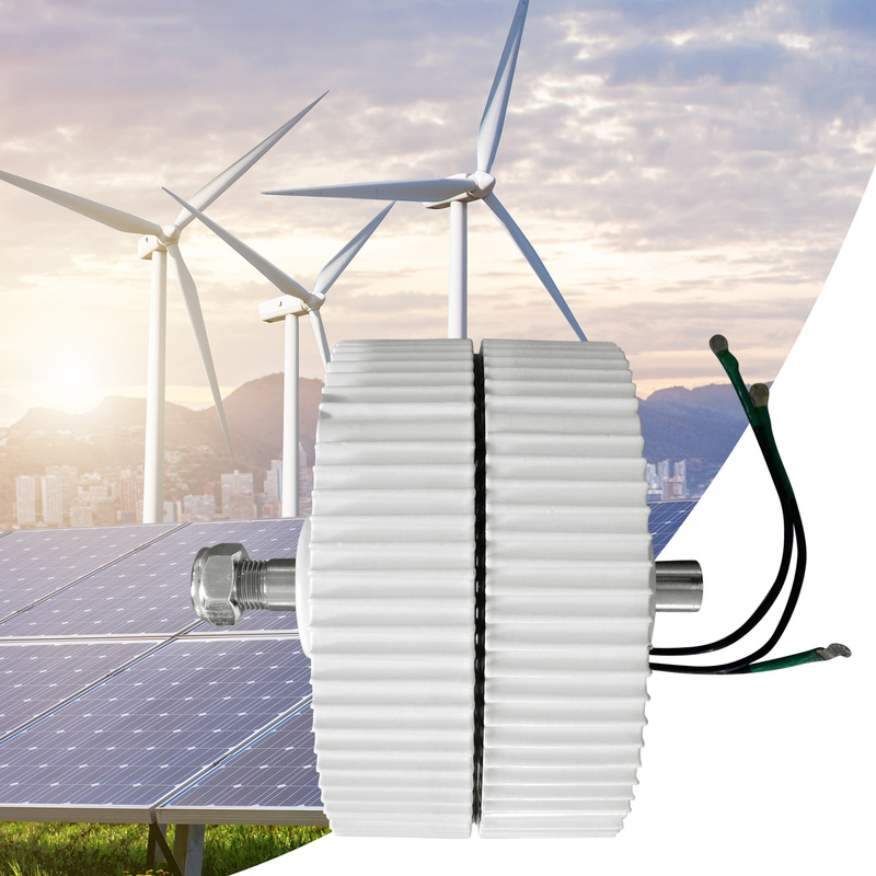 500W 24V 48V Three-phase AC Permanent Magnet Generator Mini