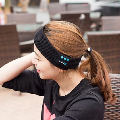Breathable Knitted Bluetooth Music Headband Headband With Mi
