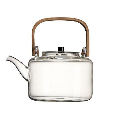 1100ml Glass Teapots Heat-resistant Explosion-proof Boiled