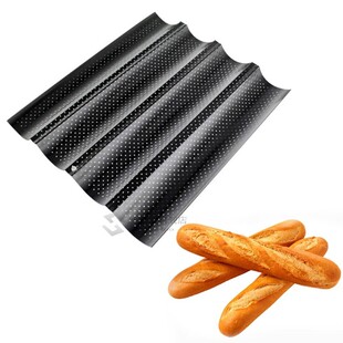 French Bread Baking Mold Wavy Baguette  Mold Wave Bread Baki