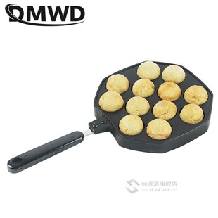 12 Holes Takoyaki mold baking Pan Octopus ball Maker non-sti