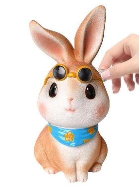 Money Bank For Kids Shatterproof Rabbit Money Bank