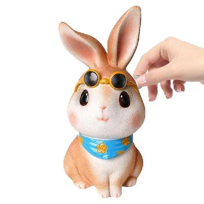 Money Bank For Kids Shatterproof Rabbit Money Bank