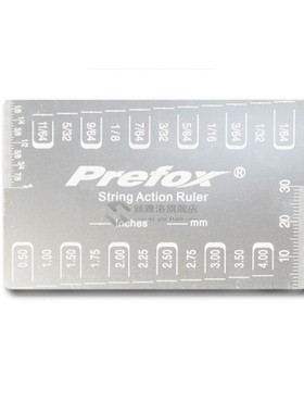 1pc Guitar String Action Gauge String Pitch Ruler Measuring
