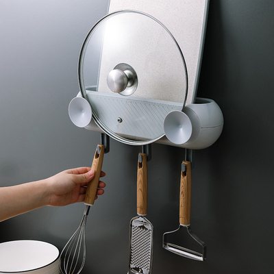 Punch-free Kitchen Storage Rack Pot Cover Cutting Board