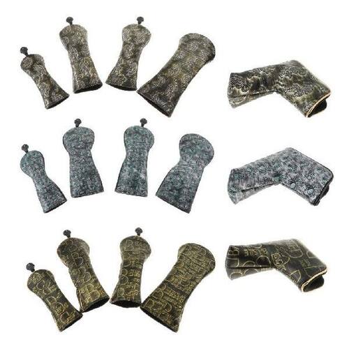 Golf Head Covers PU Leather Fashion Design Golf Club