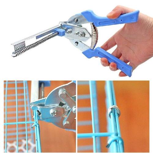 Type M Nail Ring Pliers Mesh Fencing Fastener Hog-Ring