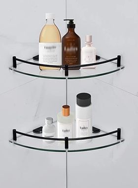 Hot Bathroom Shelves, Bathroom Glass Corner Shelf Wall