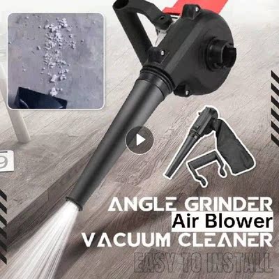 2 In1 Electric Air Blower Dust Blowing Grinder Air Blower