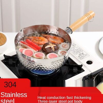 Saucepan Cooking Pot Stainless Steel Cookware Thickened