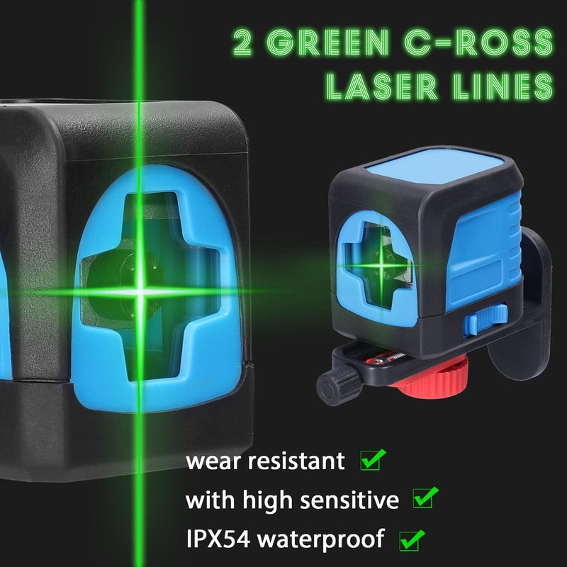 2 Lines Laser Level Leveling Tool Self-Leveling 360图片
