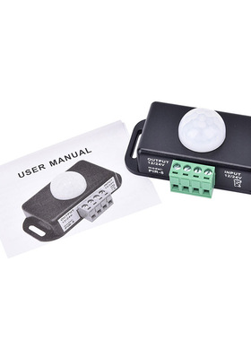 DC 12V/24V Body Infrared PIR Motion Sensor Switch For LED S