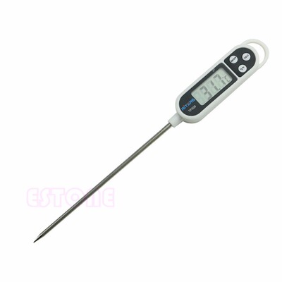 LCD Display Themometer Temperature Probe Cooking Food BBQ To