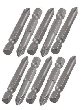 10 Pcs Crosshead PH2 Power Driver Bits