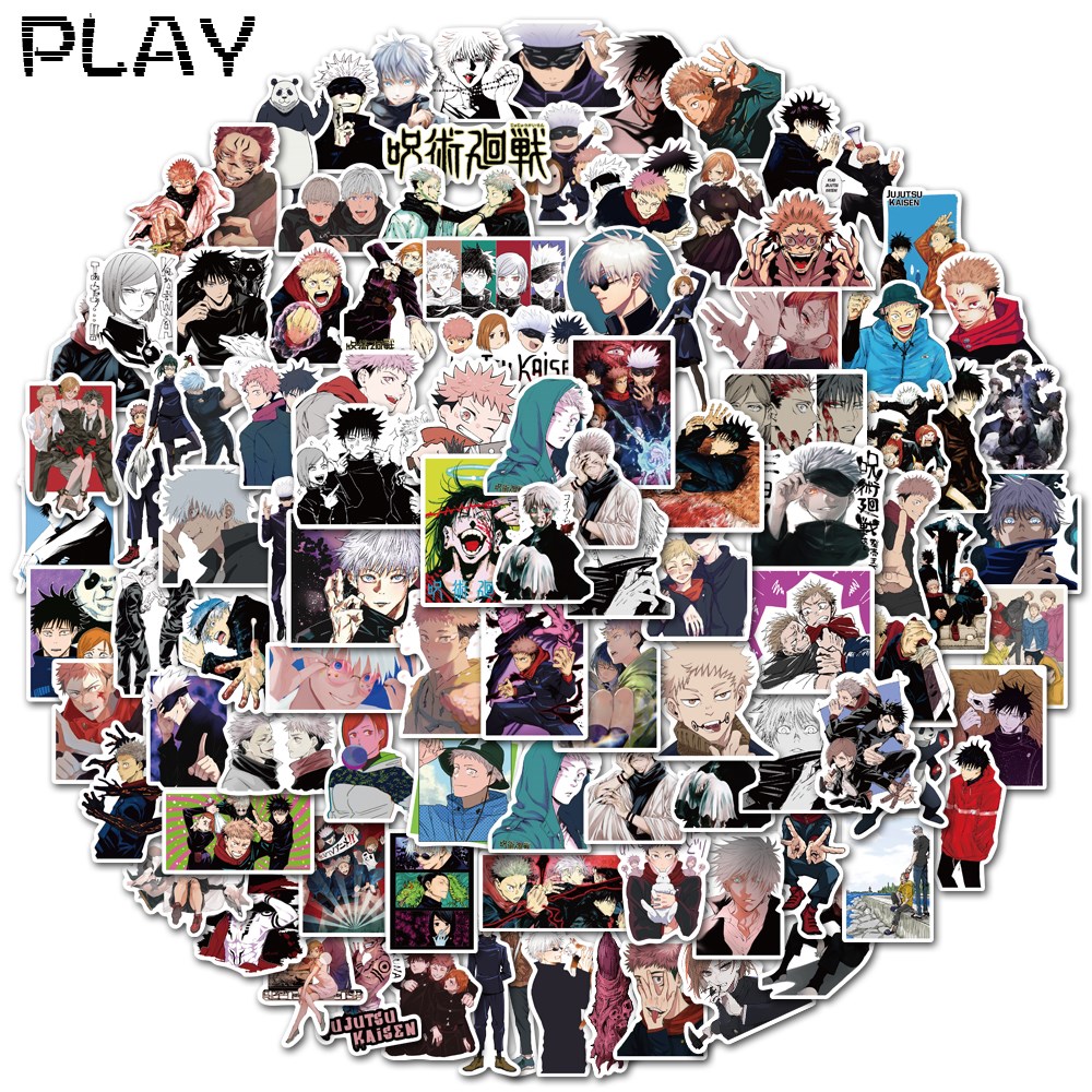 100PCSAnimeJujutsu