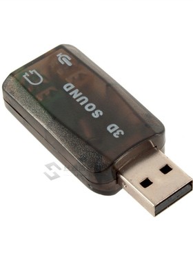 USB 2.0 Audio Headset Microphone Jack Converter Adapter