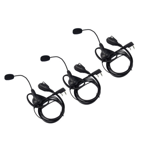 Details of the 3XD-Shape PTT Microphone for Kenwood UV5R Ret
