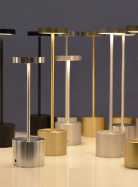 LED Rechargeable USB Desk Lamp Cordless Touch Dimming Table