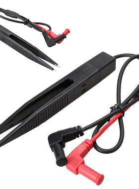SMD Test Tweezers Meter Clip Probes 250V For Resistor Multim