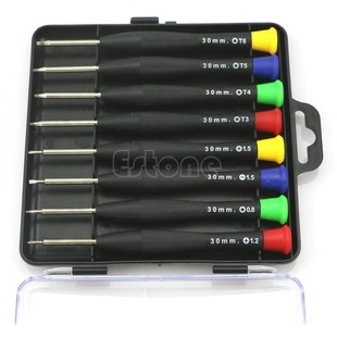 8 in 1 Precision Mini Screwdriver Pocket Repair Tools Set Fo