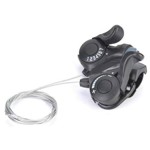 Bike Shifter 3 x 7 Speed Thumb Gear Shifter Replacement