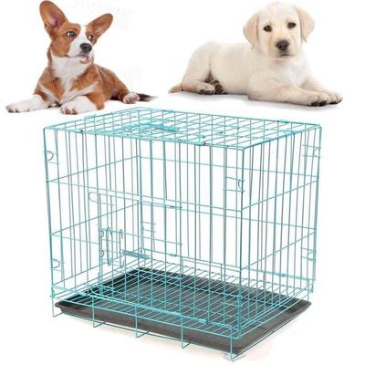 Foldable Pet Playpen Steel Wire Fence Puppy Kennel House Pup