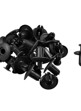 20 Pcs 8mm Hole in Expanding Screw Clips Rivet