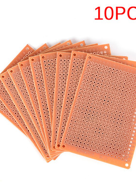 10Pcs Board 5cm x 7cm Prototyping PCB Kit DIY Prototype Pape