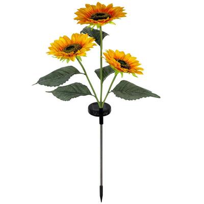 Outdoor Solar Garden Stake Lights LED Solar Powered Sunflowe