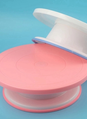 Hot Plastic Rotating Plate Cake Built-In Bearing Revolving