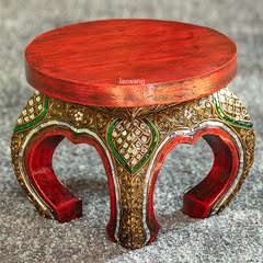 Designer Living Room Stool Ins Solid Wood Small Stool