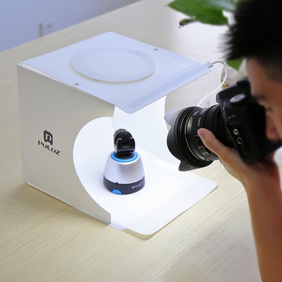 2021 Fotografia Mini Foldable LED Soft Box Photo Studio
