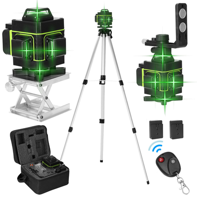 LCD Display 16Lines Laser Level Tool Vertical Horizontal