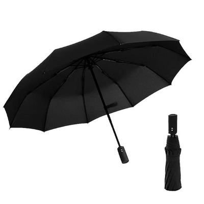 Wind Resistant 3Folding Umbrella Men Women Rain Automatic
