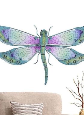 Metal Dragonfly Wall Artwork For Garden Decoration
